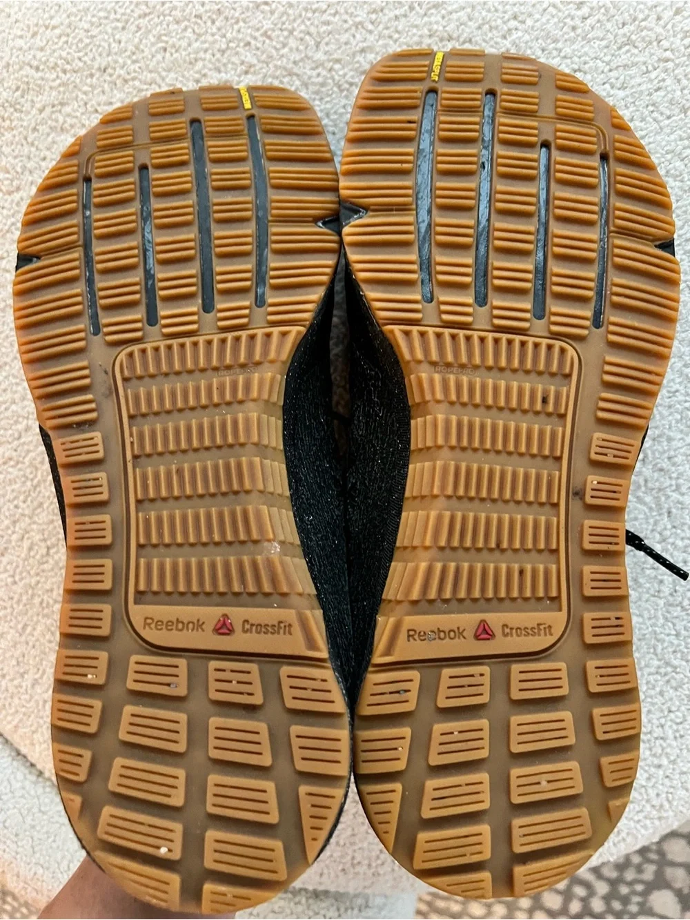 Reebok CrossFit Nano 6.0 Covert Black Gum Low Top Mens Size 9